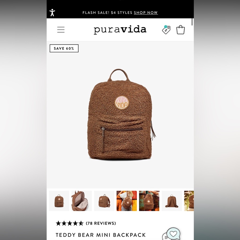 Pura Vida small backpack